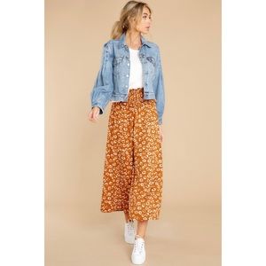 NWT Red Dress Flowy Pants